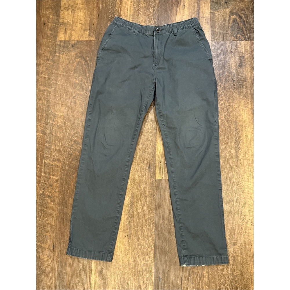 Chubbies Pants Mens Large Everywear Performance‎ Casual Slacks Drawstring Gray